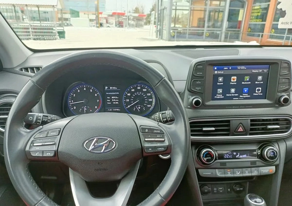 Hyundai Kona cena 81800 przebieg: 114700, rok produkcji 2020 z Gdańsk małe 137